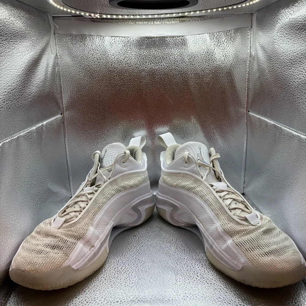 Size 14 Nike Air Jordan 36 Low Pure Money White Mens Running Shoes‎ DH0833-101